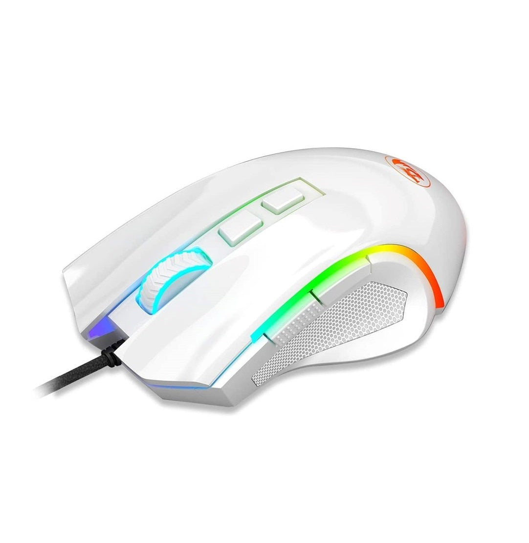 Redragon Griffin M607 RGB Wired Gaming Mouse - White