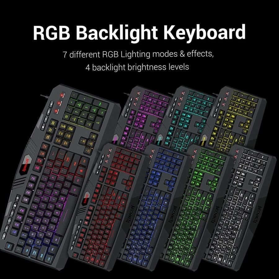 Redragon Harpe Pro K503A RGB Wired Gaming Keyboard