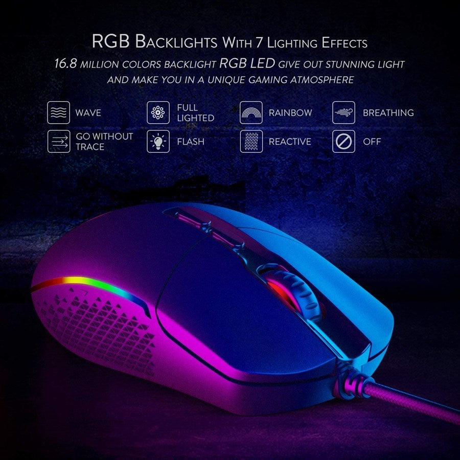 Redragon INVADER M719 Wired Optical Gaming Mouse