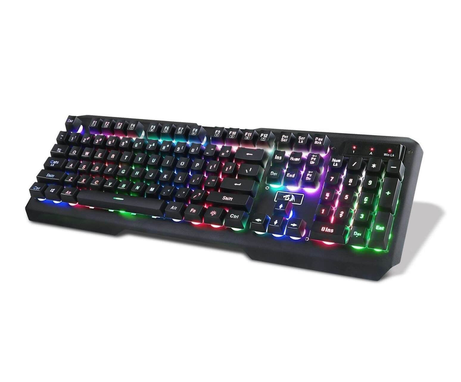 Redragon Centaur 2 K506 7-Color Rainbow Backlit Gaming Keyboard