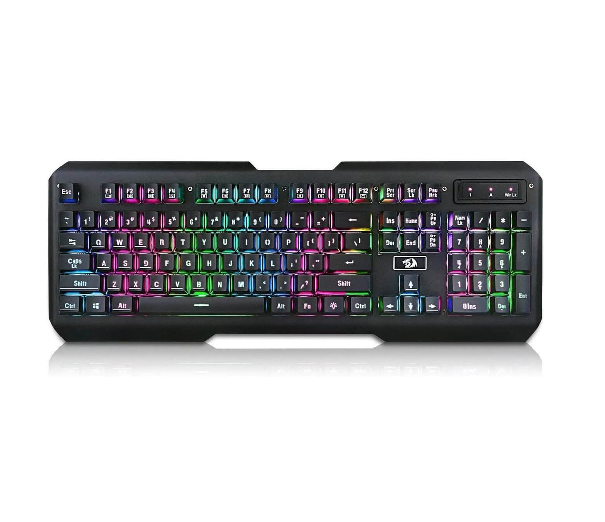 Redragon Centaur 2 K506 7-Color Rainbow Backlit Gaming Keyboard