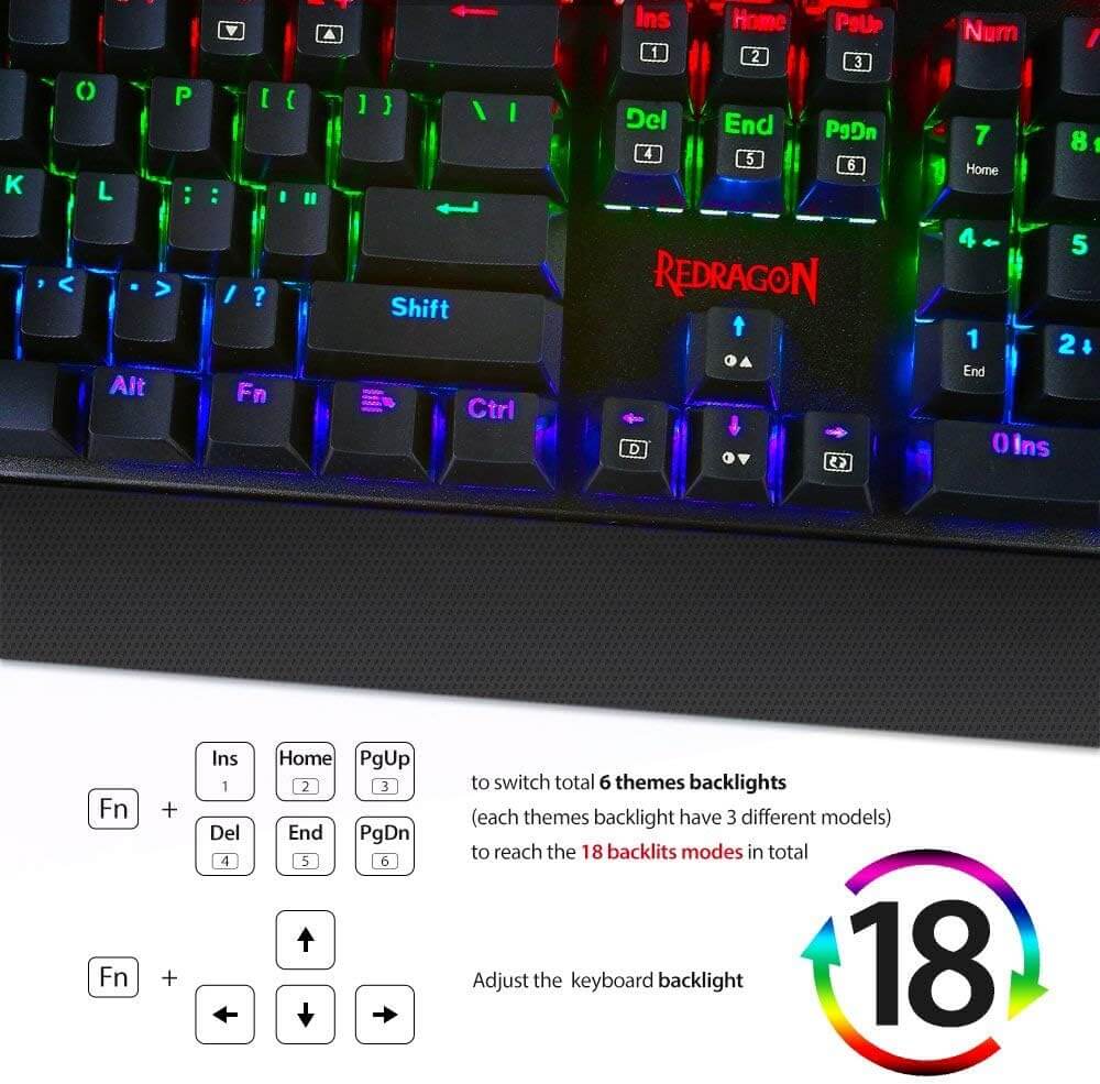 Redragon Kala K557 RGB Mechanical Gaming Keyboard