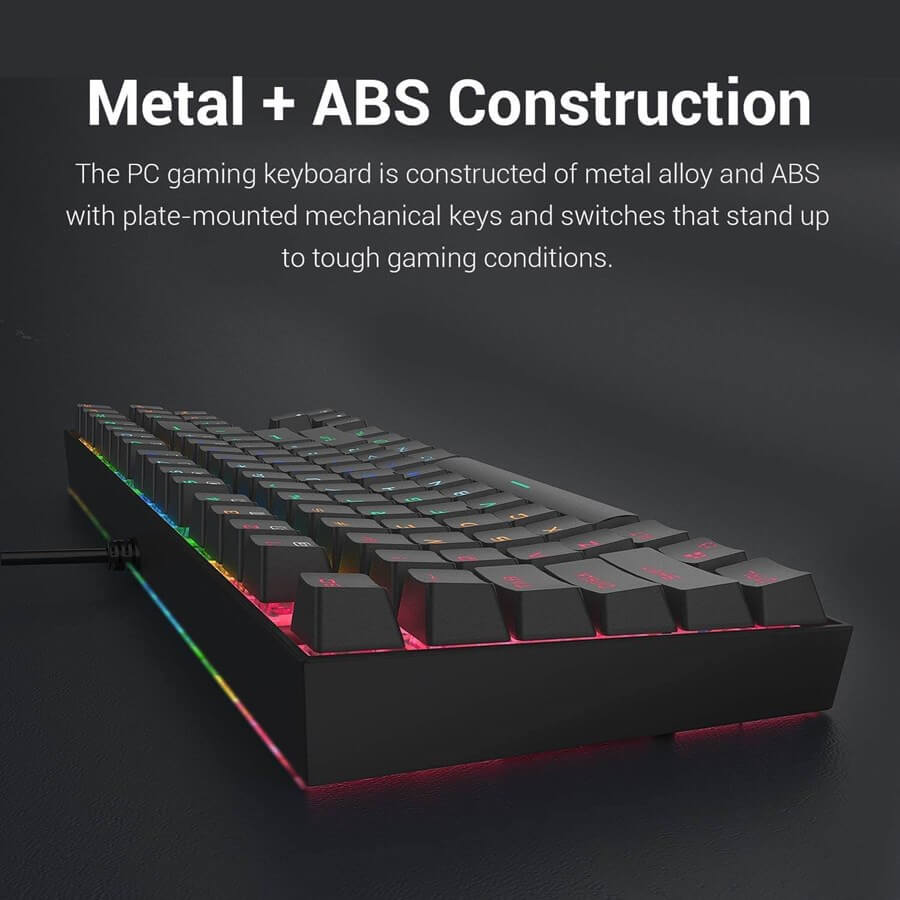 Redragon Kumara K552 RGB Compact Mechanical Gaming Keyboard