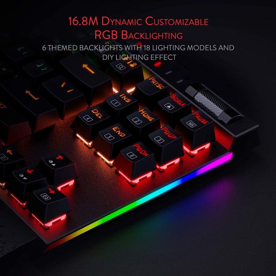 Redragon Magic Wand PRO K587 RGB TKL Mechanical Gaming Keyboard