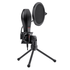 Redragon Quasar GM200 Omnidirectional USB Condenser Microphone with Tripod & Pop Filter