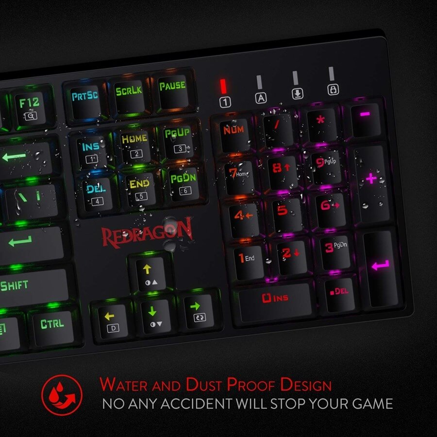 Redragon SURARA K582 RGB Backlit Mechanical Gaming Keyboard