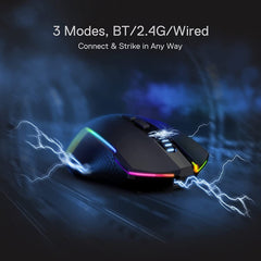 Redragon TRIDENT PRO M693 RGB Bluetooth Wireless Gaming Mouse