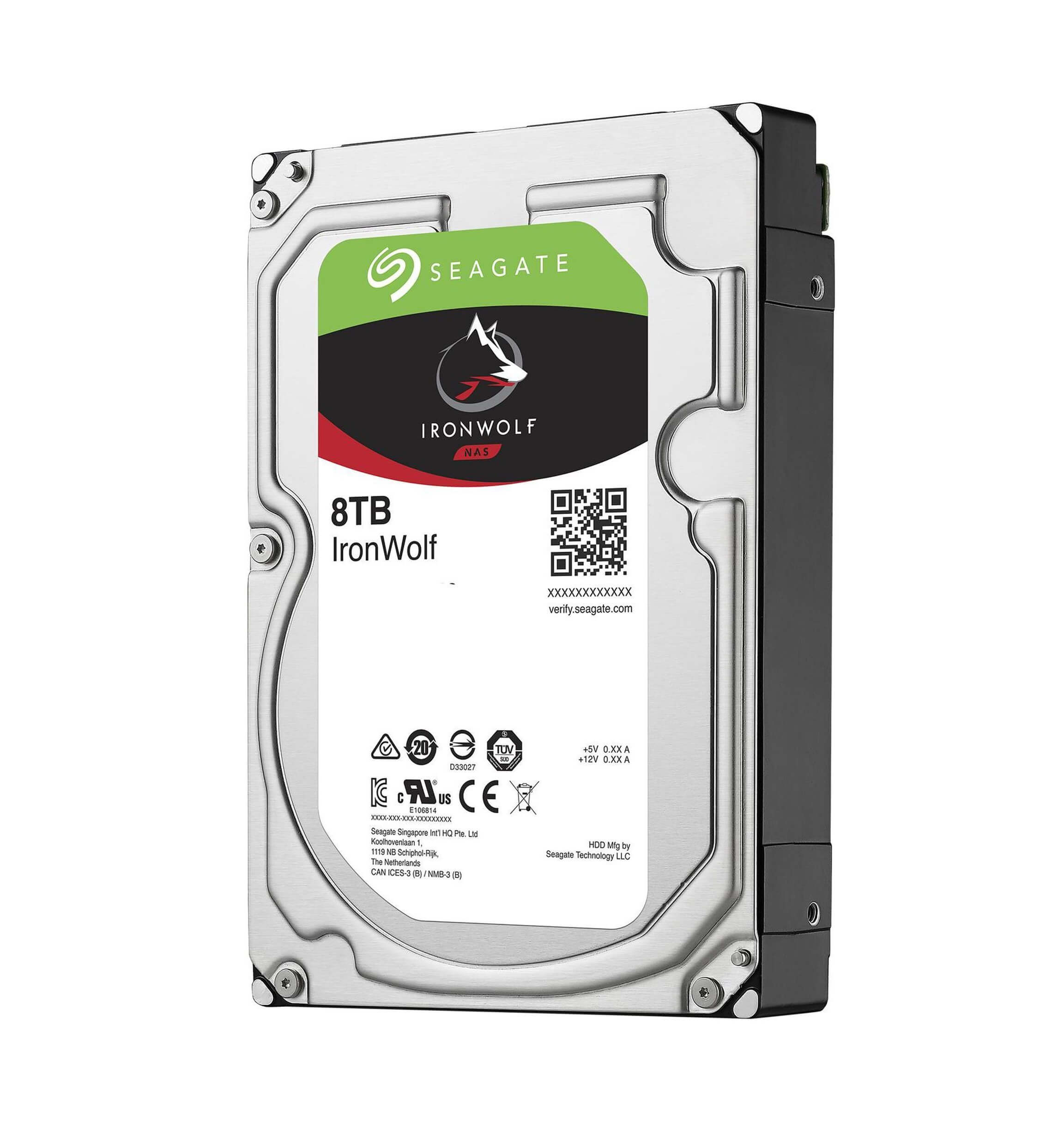 Seagate IronWolf 8TB SATA 6Gb/s Enterprise Internal NAS Hard Drive