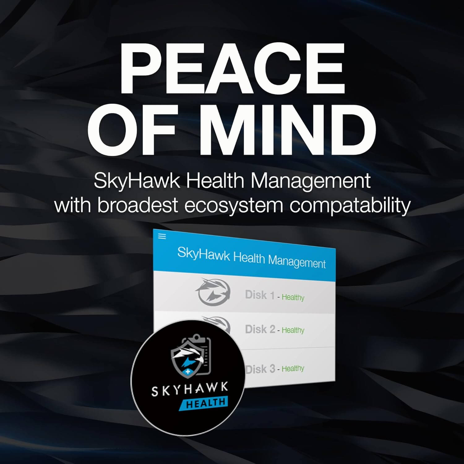 Seagate Skyhawk 4TB SATA III 6Gb/s Internal Desktop Hard Drive