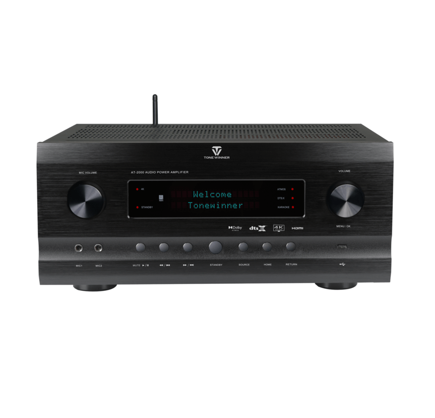 Tone Winner AT-2000 11.2 CH Atmos AV Receiver Karaoke integrated Amplifier