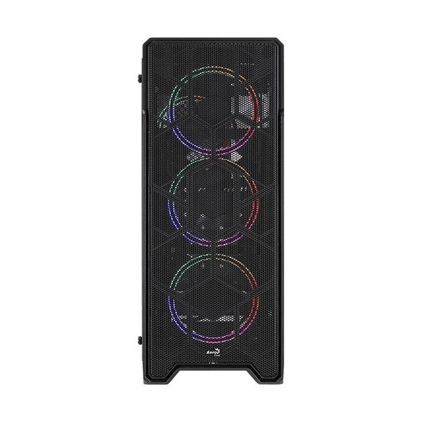 AeroCool Ore Saturn Tempered Glass Edition FRGB ATX Mid-Tower Computer Case