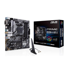 ASUS PRIME B550M-A WiFi II AMD B550 Ryzen AM4 MicroATX Motherboard