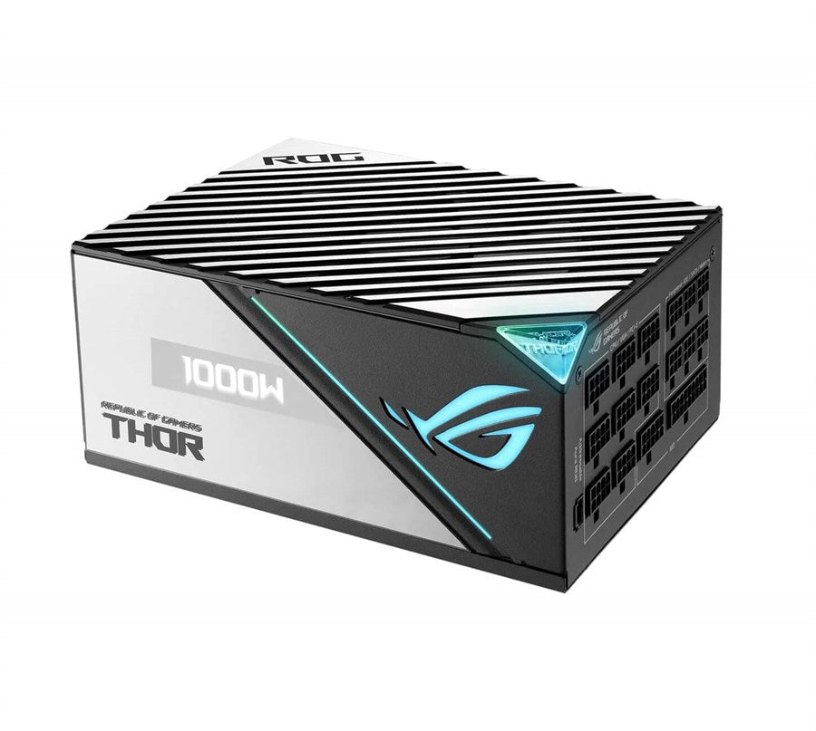 ASUS ROG Thor 1000P2 1000W 80+ Platinum II Certified Fully Modular Power Supply with OLED Display