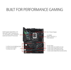 ASUS ROG Strix Z790-F Gaming WiFi 6E DDR5 LGA 1700 Intel 14th & 13th Gen ATX Gaming Motherboard