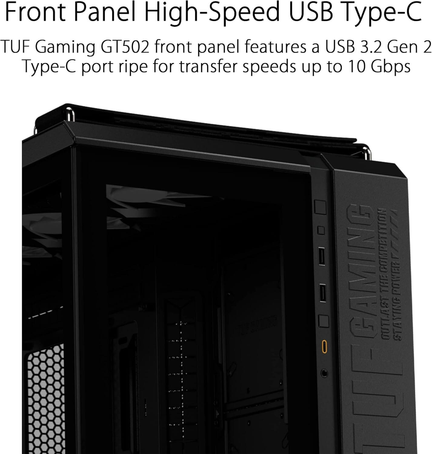 ASUS TUF Gaming GT502 ATX Mid-Tower Computer Case