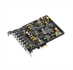 ASUS Xonar AE 7.1 PCIe Gaming Sound Card with 192kHz/24-bit Hi-Res Audio Quality