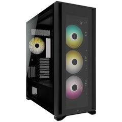 Corsair iCUE 7000X RGB Tempered Glass ATX Full-Tower Computer Case - Black