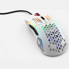 Glorious Model D Minus Lightweight RGB Gaming Mouse - Matte White