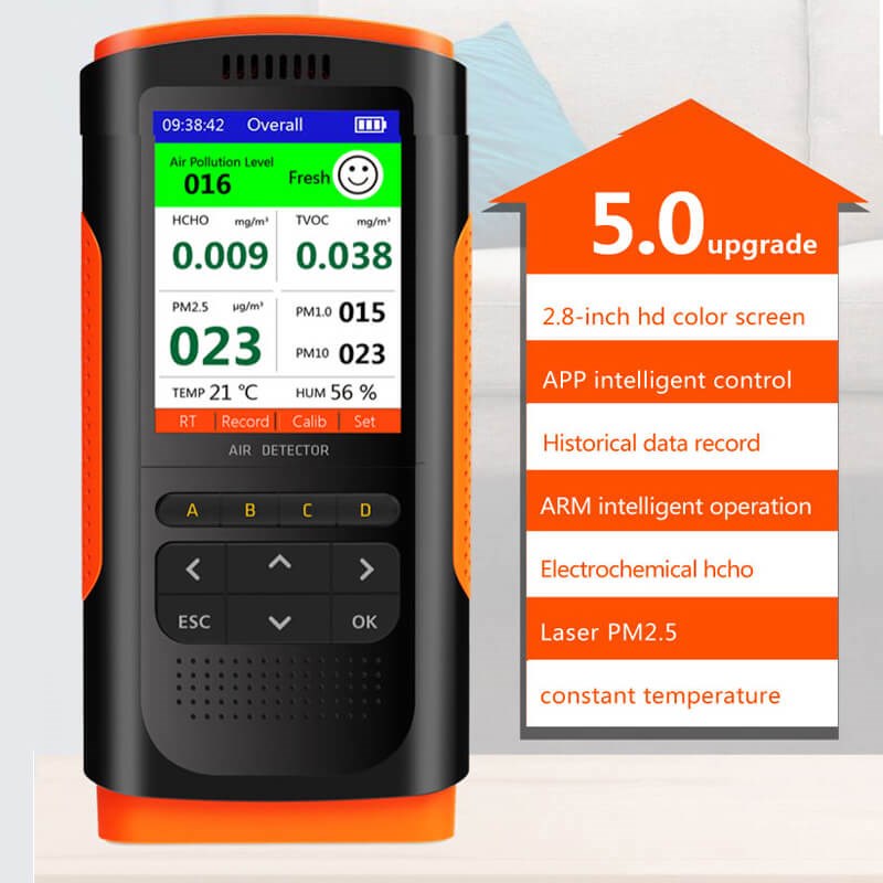 ilik AirSense Indoor Smart Air Detector PM2.5 Air Quality Monitor