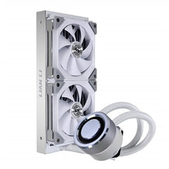 LIAN LI Galahad 240 UNI FAN SL Edition 240mm ARGB Liquid CPU Cooler - White