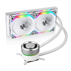 LIAN LI Galahad 240 UNI FAN SL Edition 240mm ARGB Liquid CPU Cooler - White