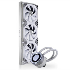 LIAN LI Galahad 360 UNI FAN SL Edition 360mm ARGB Liquid CPU Cooler - White