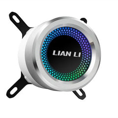 LIAN LI Galahad 360 UNI FAN SL Edition 360mm ARGB Liquid CPU Cooler - White