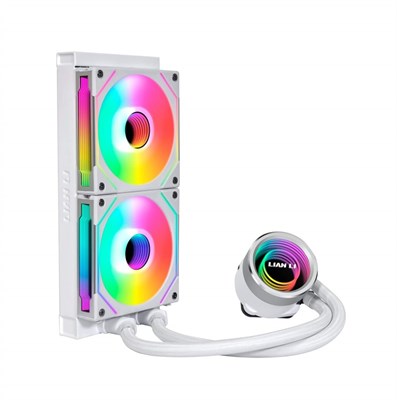 Lian Li Galahad II Trinity 240 SL INFINITY 240mm AIO CPU Liquid Cooler - White