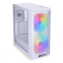 Lian Li LANCOOL 215 RGB Mid-Tower ATX Computer Case - Snow White