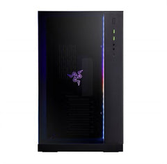 Lian Li O11 Dynamic Razer Edition Tempered Glass E-ATX Mid Tower Computer Case - Black