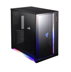 Lian Li O11 Dynamic Razer Edition Tempered Glass E-ATX Mid Tower Computer Case - Black