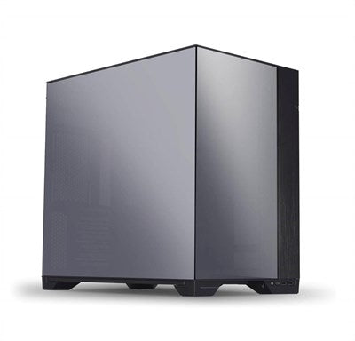 Lian Li O11 Vision E-ATX Mid-Tower Computer Case - Chrome