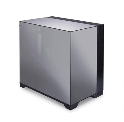 Lian Li O11 Vision E-ATX Mid-Tower Computer Case - Chrome