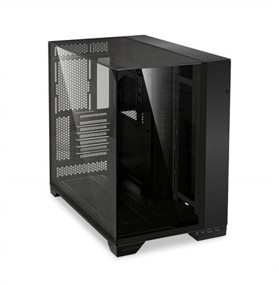 Lian Li O11 Vision E-ATX Mid-Tower Computer Case - Black