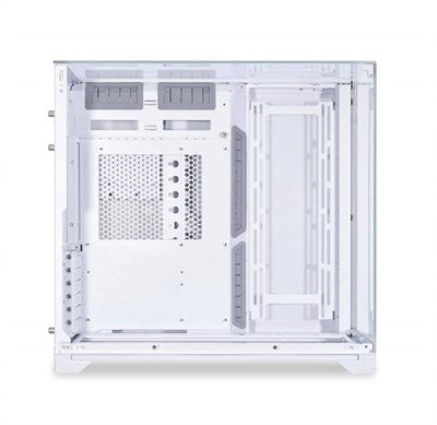 Lian Li O11 Vision E-ATX Mid-Tower Computer Case - White