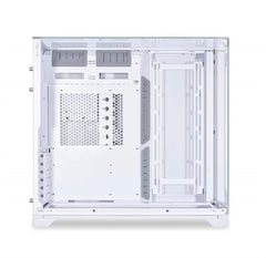 Lian Li O11 Vision E-ATX Mid-Tower Computer Case - White