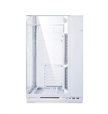 Lian Li O11 Vision E-ATX Mid-Tower Computer Case - White