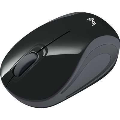 Logitech M187 Wireless Mini Mouse - Black