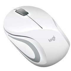 Logitech M187 Wireless Mini Mouse - White