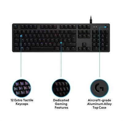 Logitech G512 Carbon LIGHTSYNC RGB Mechanical Gaming Keyboard