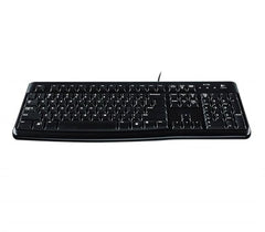 Logitech K120 Wired Standard USB Keyboard - Black