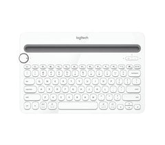 Logitech K480 Bluetooth Multi-Device Wireless Keyboard - White