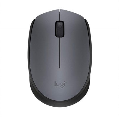 Logitech M171 2.4Ghz USB Wireless Mouse - Grey/Black