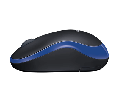 Logitech M185 2.4GHz Compact Wireless Mouse - Blue