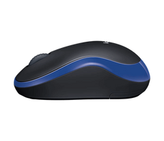 Logitech M185 2.4GHz Compact Wireless Mouse - Blue