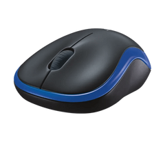 Logitech M185 2.4GHz Compact Wireless Mouse - Blue