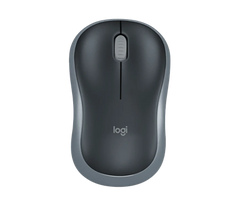 Logitech M185 2.4GHz Compact Wireless Mouse - Grey