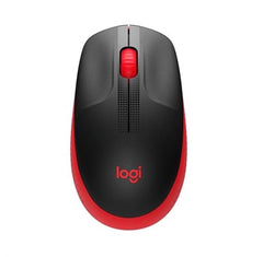 Logitech M190 Full-Size Wireless Mouse - Red