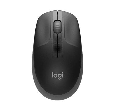 Logitech M191 Full Size Wireless Mouse - Gray