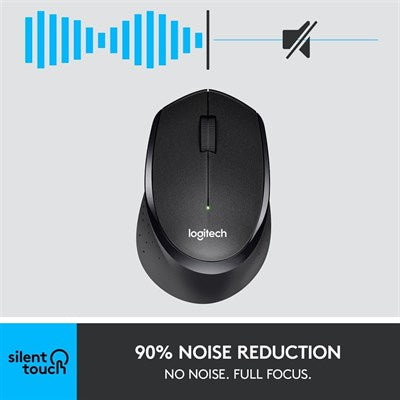 Logitech M331 Silent Plus 2.4 GHz Wireless Mouse